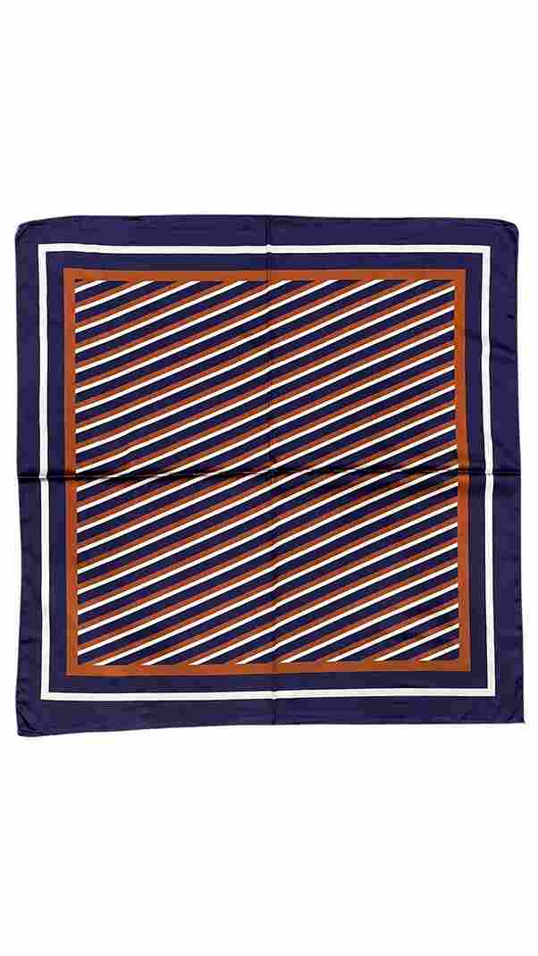 Desenli Fular Çok Renkli 70x70cm